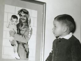 سمو الأمير عبدالله بن الحسين عام 1966