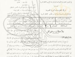 مجلة الاقتصاديات العربية السنة الثالثة العددان 1 و2 بتاريخ 20-كانون الثاني-1936