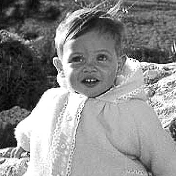 جلالة الملك عبد الله الثاني في طفولته