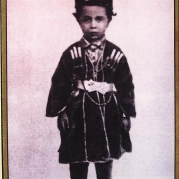 جلالة الملك عبدالله الأول في طفولته