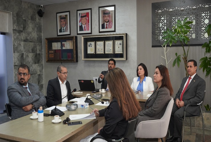 أ.د. أمل نصير تترأسُ اجتماعات عدد من اللجان الرسمية في مركز التوثيق الملكي